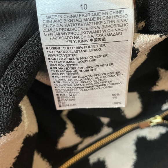 Banana Republic Sleeveless Dress Size 10 - Picture 7 of 9